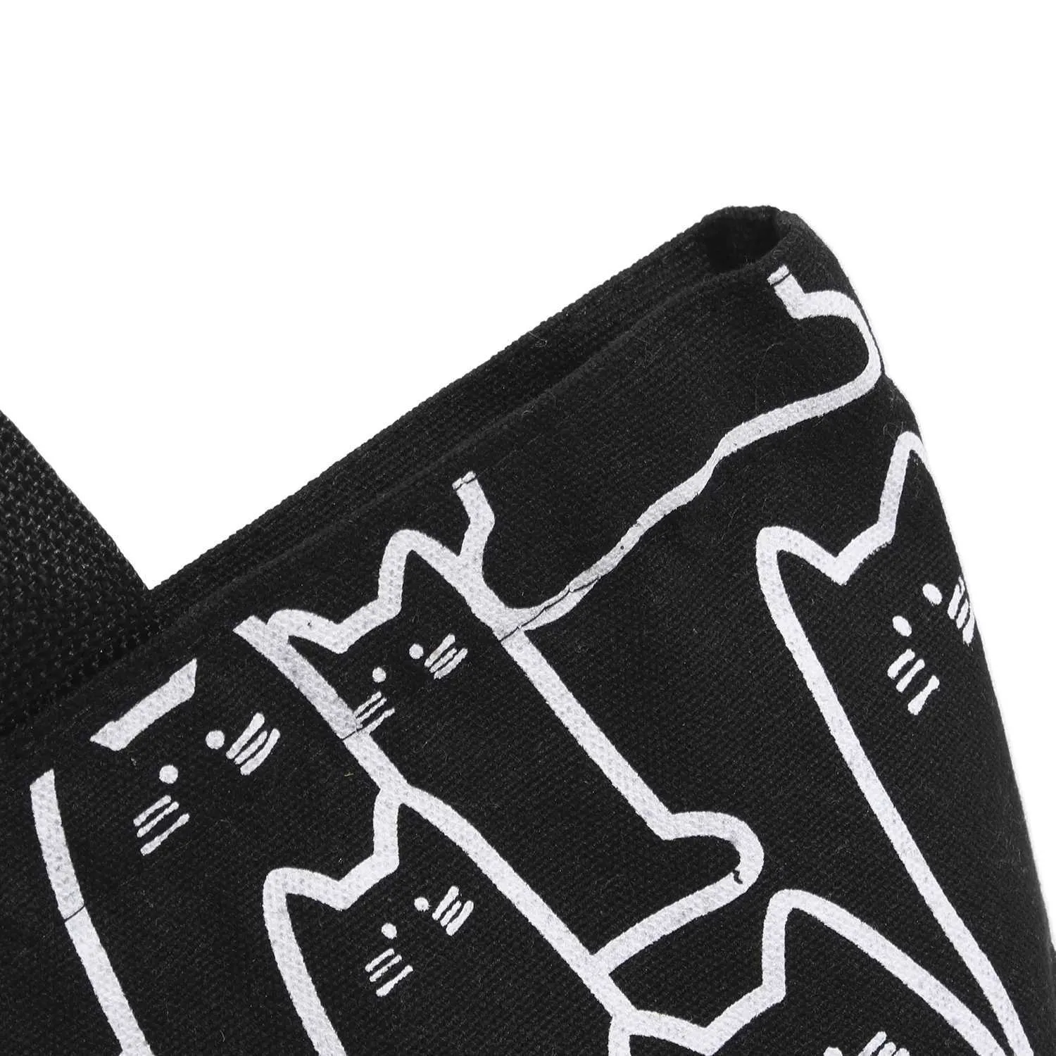 Canvas 2023 fashionable cute cat handbag messenger with zipper designer womens cartoon shoulder shopping bag Y241011_voghion.com