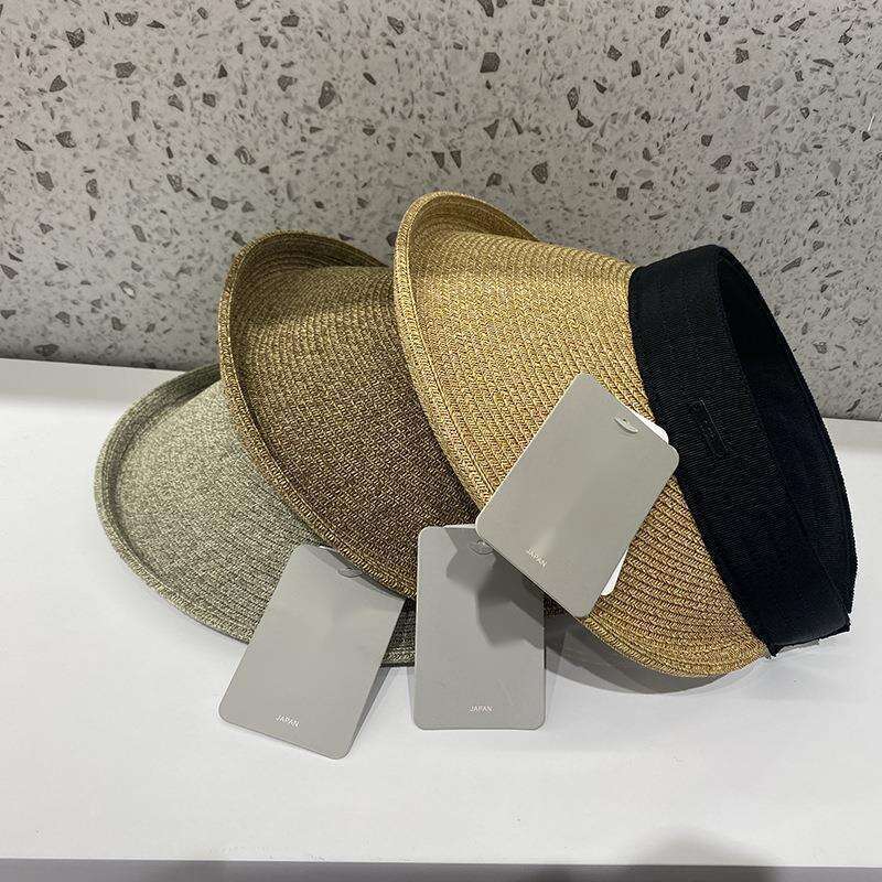 Sun Li's Same Style Empty Top Grass For Children In Summer, No Top, Japanese UVCUT Sunscreen Hair Clip , UV Sunshade_voghion.com