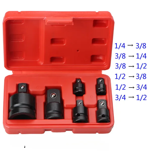 Jeu de 6 adaptateurs pour douilles et clés à cliquet_voghion.com