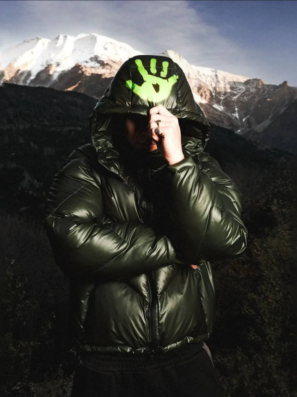 Men’s Clothing New Winter Mertra Thermal Cotton-padded Jacket, Thickened, Embroidered, Warm, Puffer Jacket, Loose Fit, Unisex.