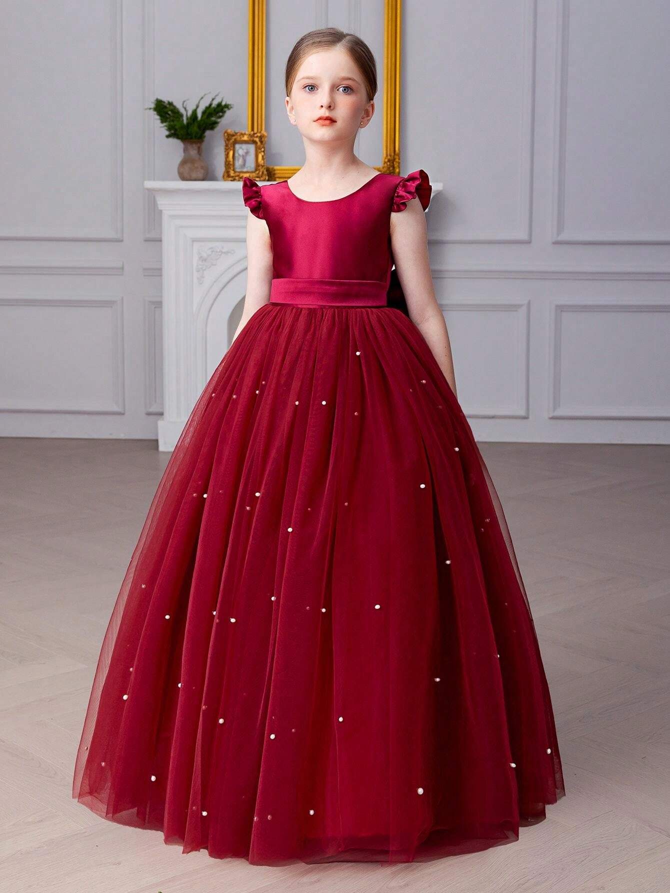 Abito da cerimonia per bambina per matrimoni compleanni e feste_voghion.com