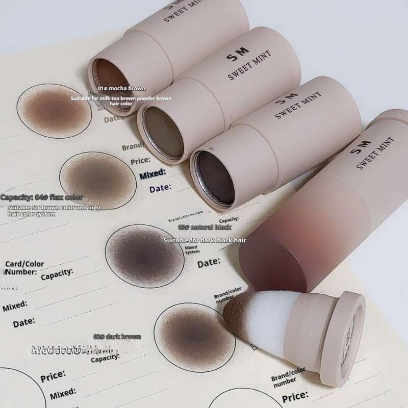 Barra de maquillaje para la línea del cabello, rellena los huecos del cabello, cubre las sombras, resistente al agua y al sudor, maquillaje_voghion.com