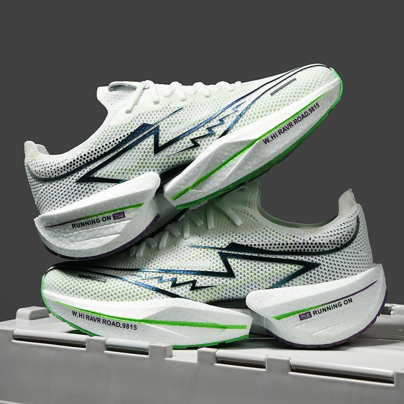 Friction sound running Men's and women's Professional marathon race resilient cushioned sports shoes_voghion.com