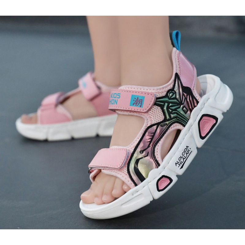 2024 estate nuovi sandali da spiaggia per bambini per ragazzi scarpe casual con suola morbida per ragazzi grandi_voghion.com