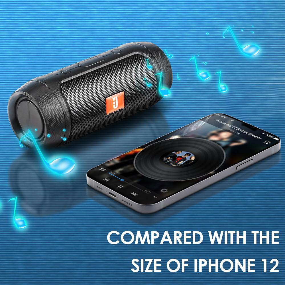 Wireless Speaker Powerful Subwoofer Super Bass Soundbar Stereo Bluetooth Loudspeaker TF FM Radio Boombox Music Player Vitog YYK_voghion.com