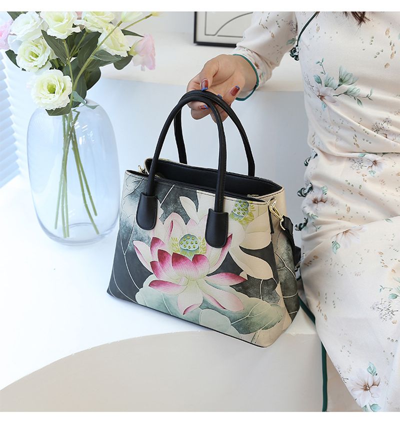 Tasche di grandi dimensioni, tasche a mano, modalità cheongsam, da donna della Repubblica retrò cinese, in stile classico, grandi tasche_voghion.com