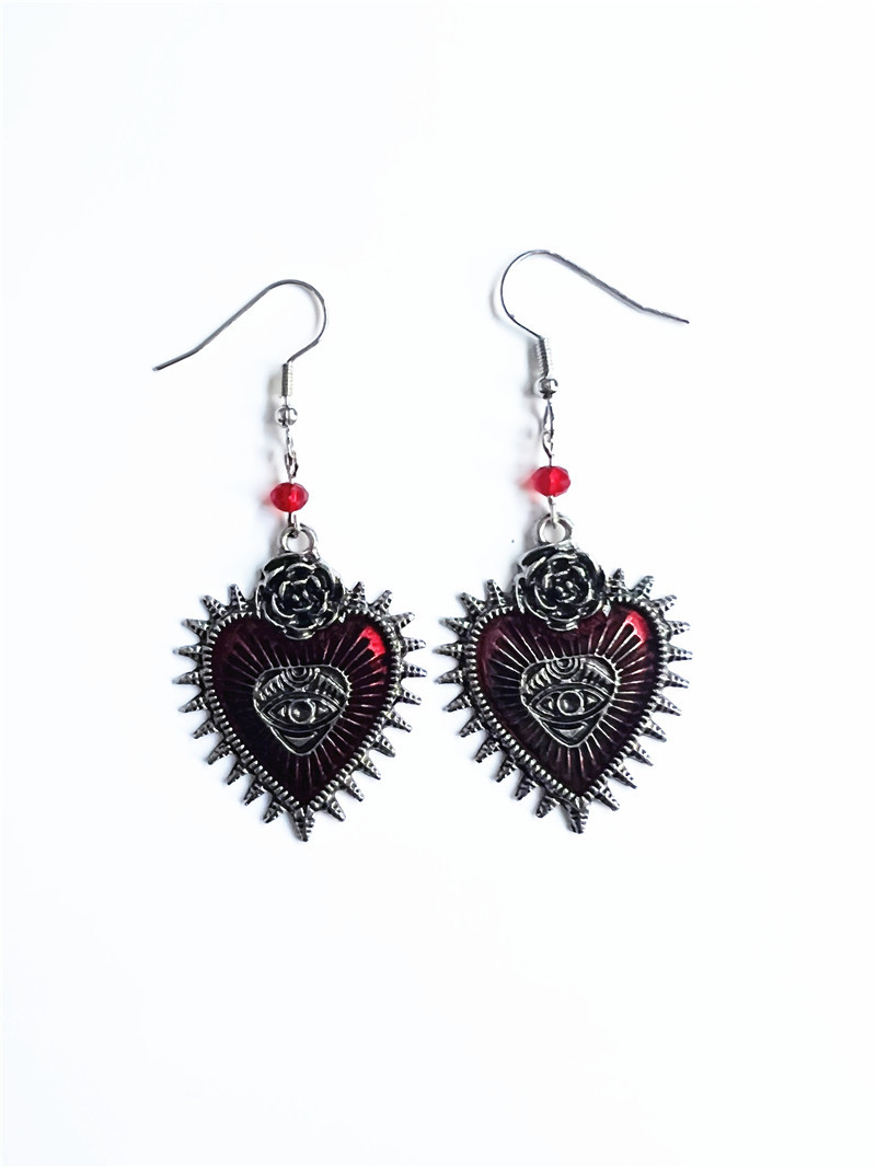 Earrings Gothic evil eye earrings_voghion.com