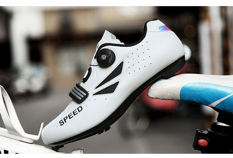 Radfahren dynamischen Fahrradschlössern, schlosslose Fahrrad-Bergschuhe für Herren und Damen mit harter Sohle_voghion.com