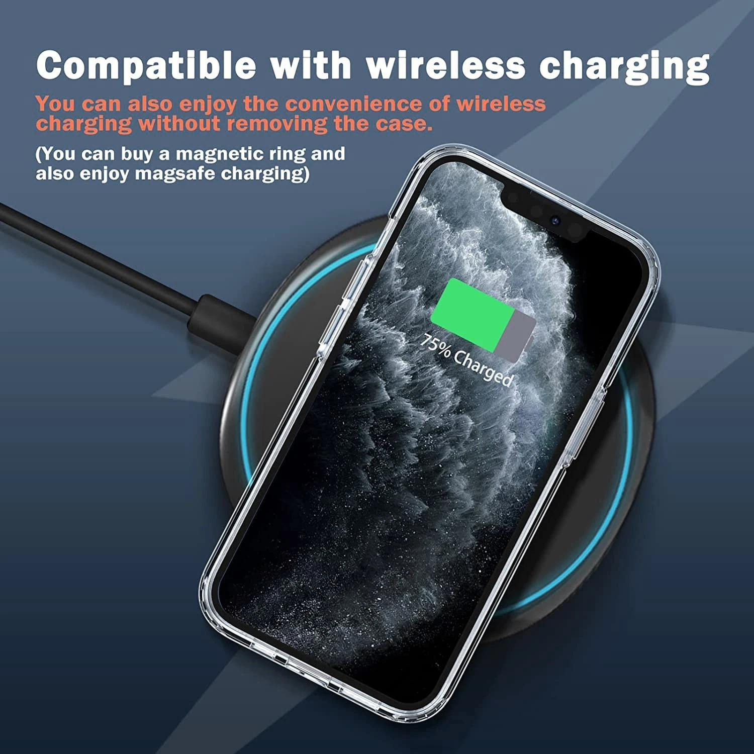 17 Air Phone Case For IPhone Pro Max Shockproof Bumper +Tempered Glass_voghion.com