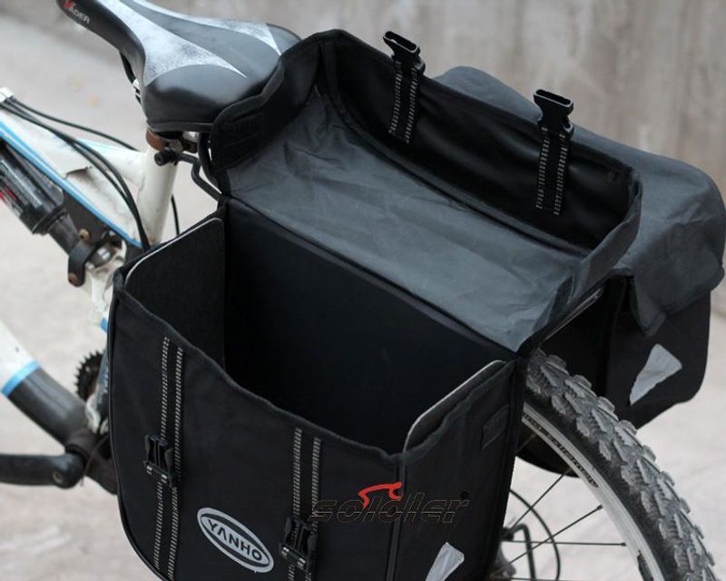 Bicycle Backpack, Waterproof Mountain Bike Shelf Rainproof Lare Capacity Ridin Camel Ba, Bicycle Rear Tail Support_voghion.com