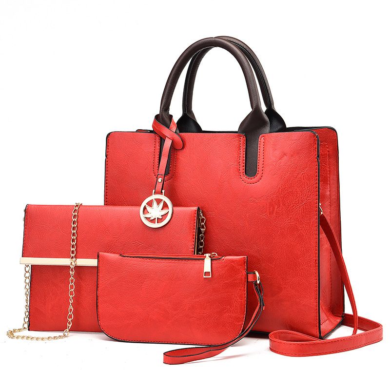2024 Neues dreiteiliges Set Mutter und Kind Große Handtasche für Damen mit einer Schulter_voghion.com