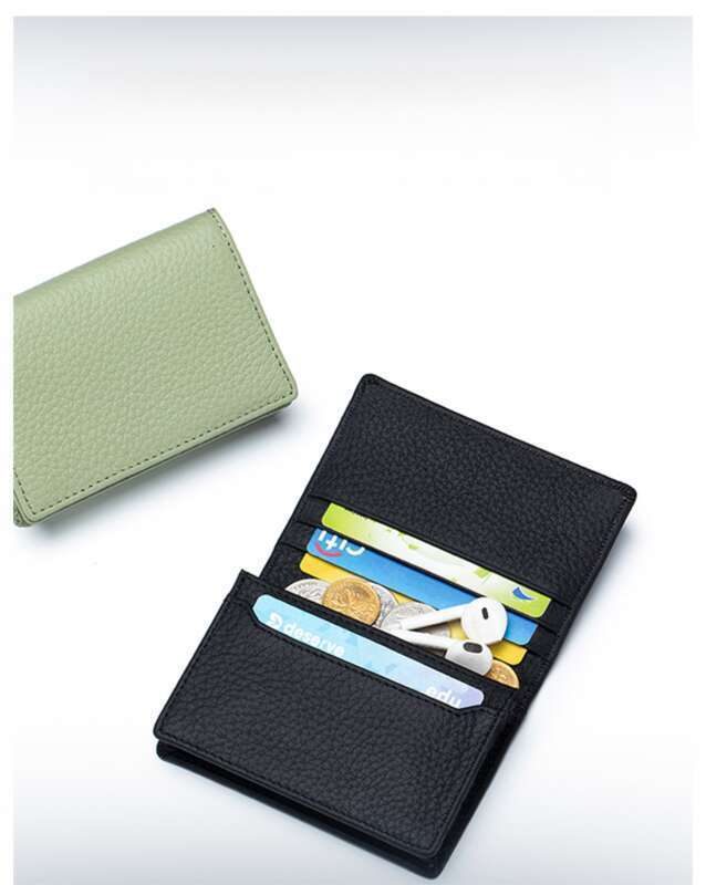 Multifunctional Leisure Head Layer Cowhide Briefcase, Business Card Holder, Men And Women Creative Storage Wallet_voghion.com