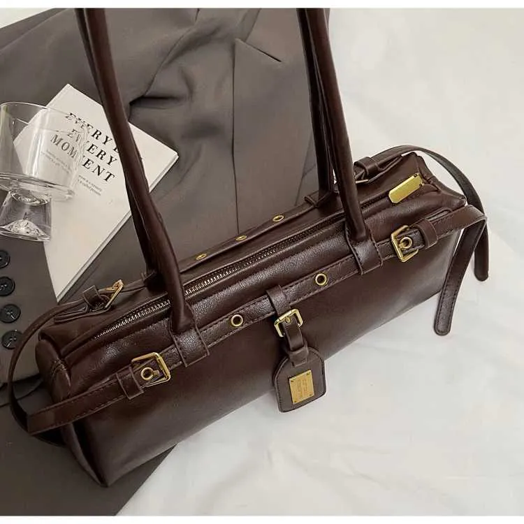 Pu-Kissentaschen für Frauen, einfarbig, weiches Leder, Schultertasche für Damen, vielseitige Schulranzen, Unterarmtaschen für Damen_voghion.com