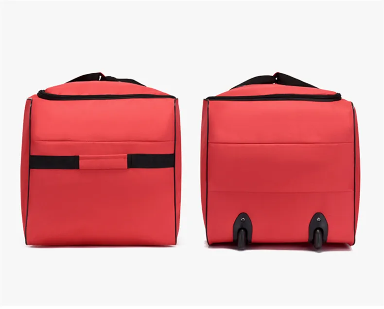Universal-Reisetasche mit Rollen für Männer und Frauen, schwarz, Reisekoffer, faltbar, Reisetasche für die Nacht, Multifunktions-Handtasche_voghion.com