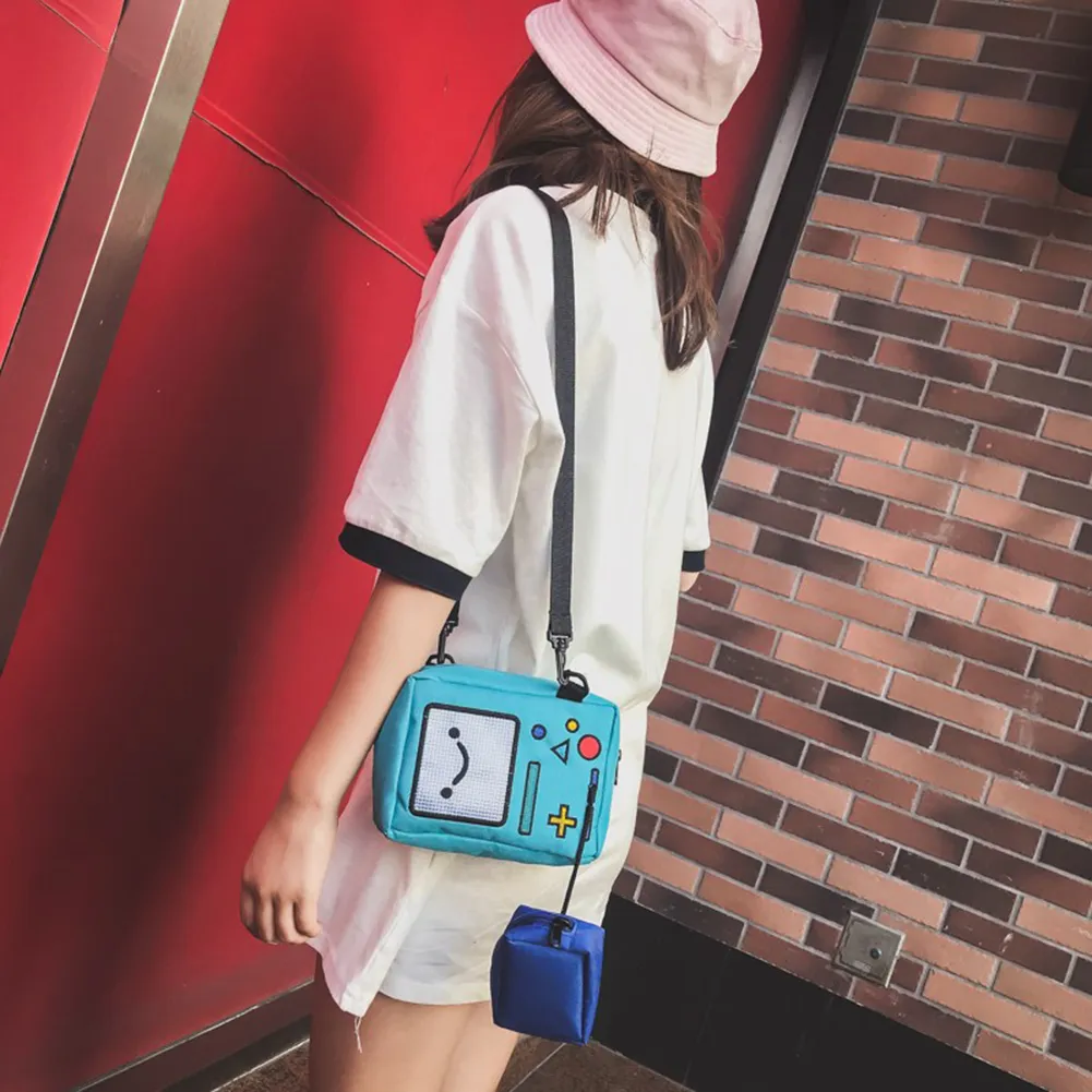Mode Leinwand Umhängetaschen Für Frauen 2023 Casual Kleine Schulter Handtasche Zipper Studenten Mini Messenger Tasche Geldbörse Klappe_voghion.com