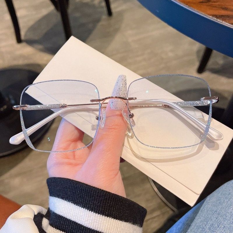 New style fashion ladies starlight anti blue light vibrato reading glasses eye protection_voghion.com