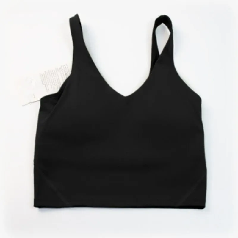 maiou align u haine de sală ținută de yoga cu uscare rapidă femei casual alergare nud sutien sport strâmt vestă sport lenjerie intimă_voghion.com