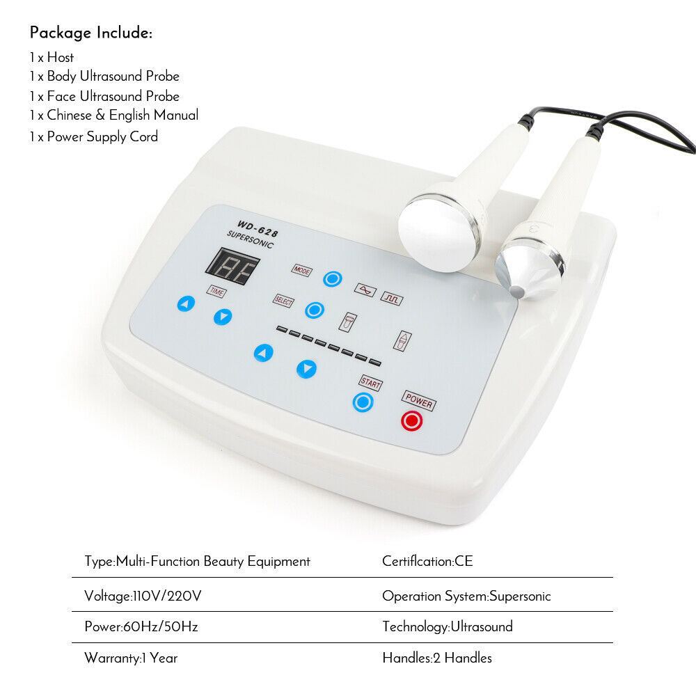 Pro 1Mhz Salon Use Ultrasonic Facial Machine Anti Aging Skin Lifting Salon Spa Beauty  Skin Care machine With Eliminate freckles_voghion.com