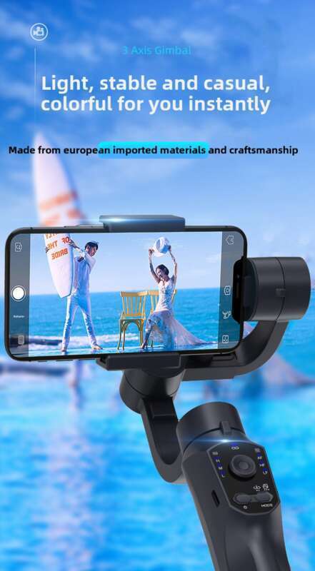 F10 PRO Handheld-Telefon Drei-Achsen-Gimbal-Stabilisator Shake, Internet-Promi-Live-Streaming-Achse Anti-Shake-Shooting_voghion.com