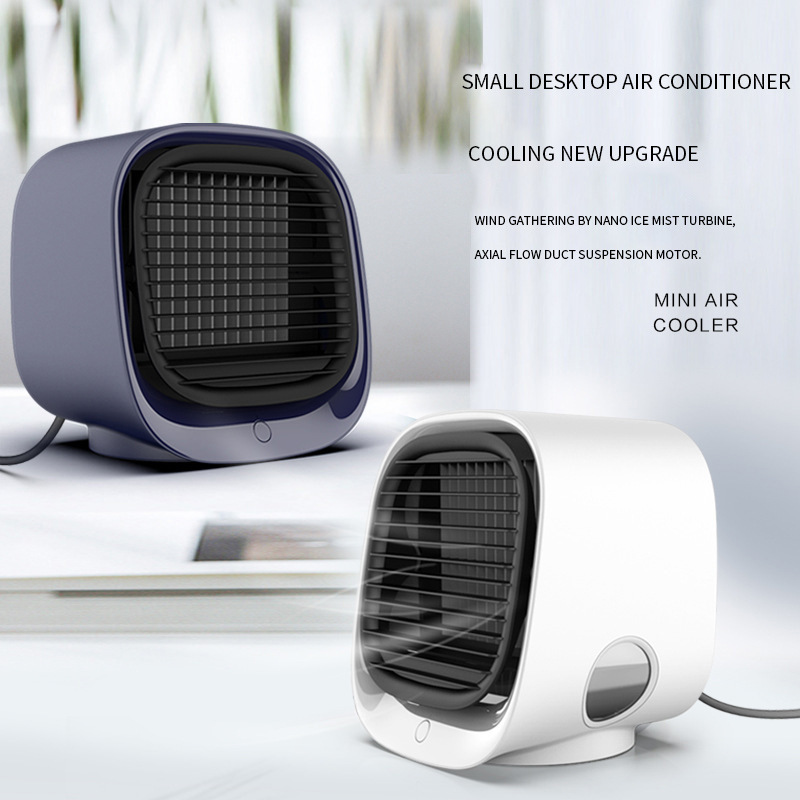 M201 Mini Thermantidote USB Desktop Hemmakontor Luftkonditioneringsfläkt Bärbar Luftkylare 5V 1A_voghion.com