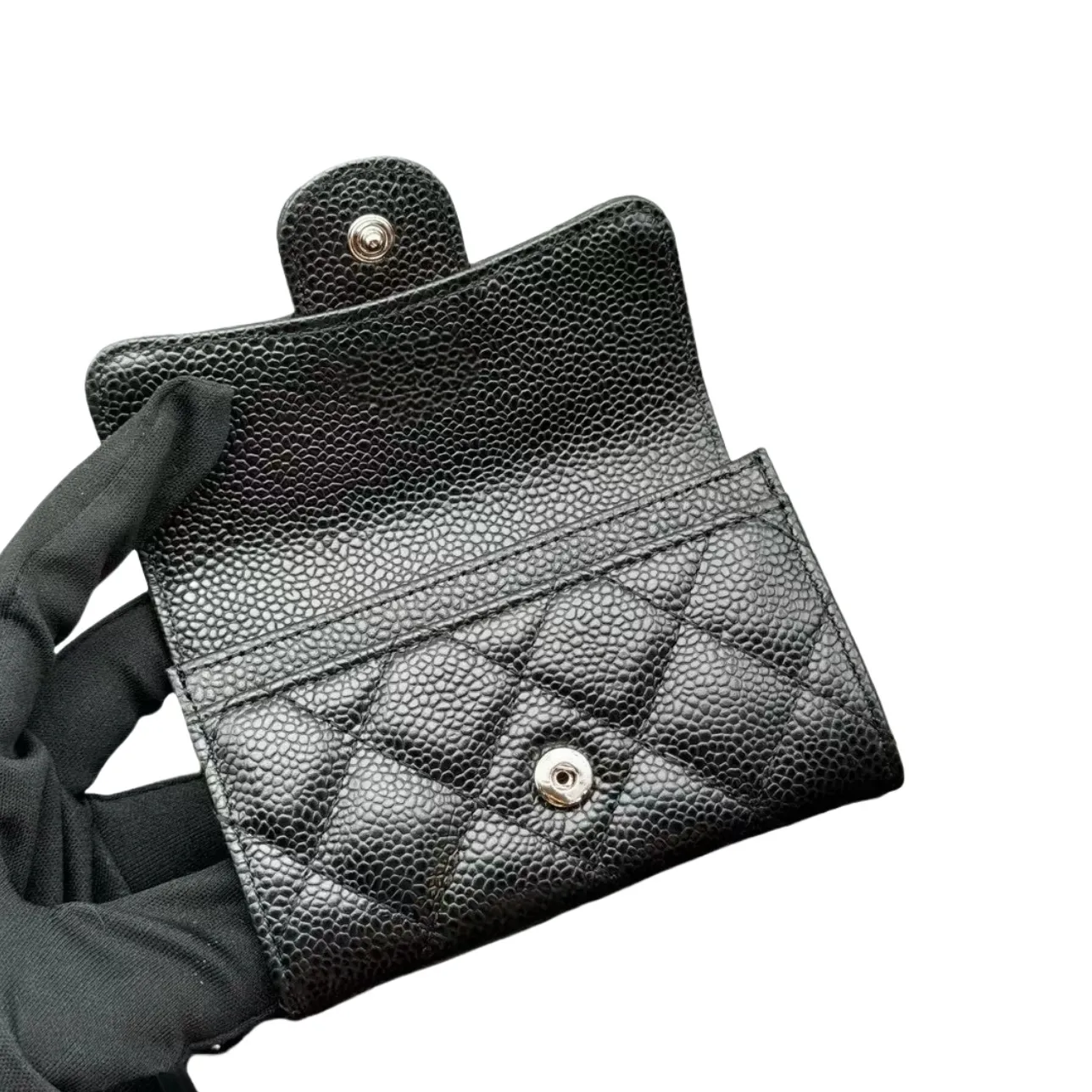 Portefeuilles de créateur pour femme, portefeuille à rabat en cuir de vachette de qualité supérieure, porte-cartes compact et porte-monnaie avec coffret cadeau - Léger_voghion.com