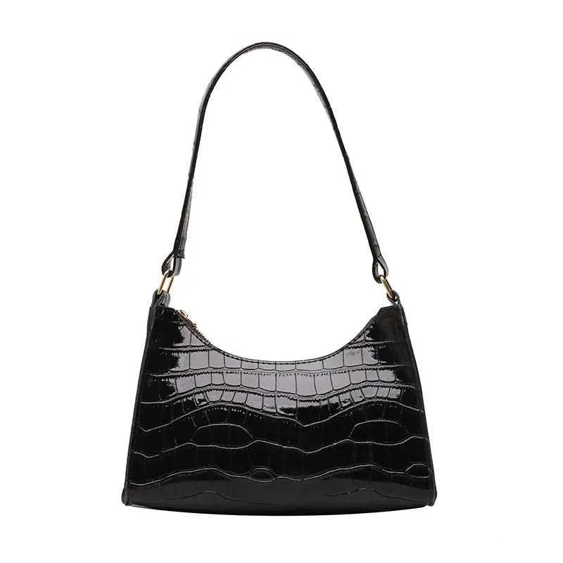 Borsa a tracolla con motivo in pietra alla moda, piccola borsa quadrata in pelle PU, tendenza, per intimo da donna Y241123_voghion.com