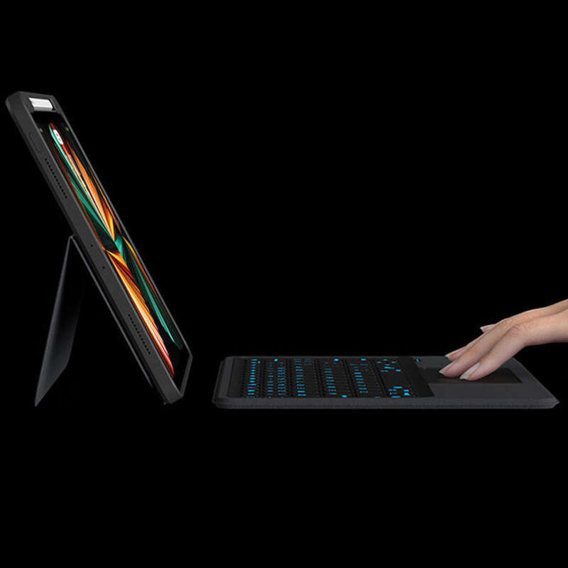 Aisscce 2021 iPad Pro Bluetooth Smart Control Toetsenbord en Muis Beschermhoes Magnetische Case 11 Inch Air5/4mini6_voghion.com