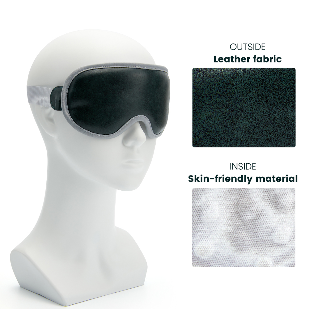 3D Heated Eye Mask Electric Eye Massager Portable Blindfold Sleeping Mask for Dry Eyes Blepharitis Fatigue Relief Eye Protection_voghion.com
