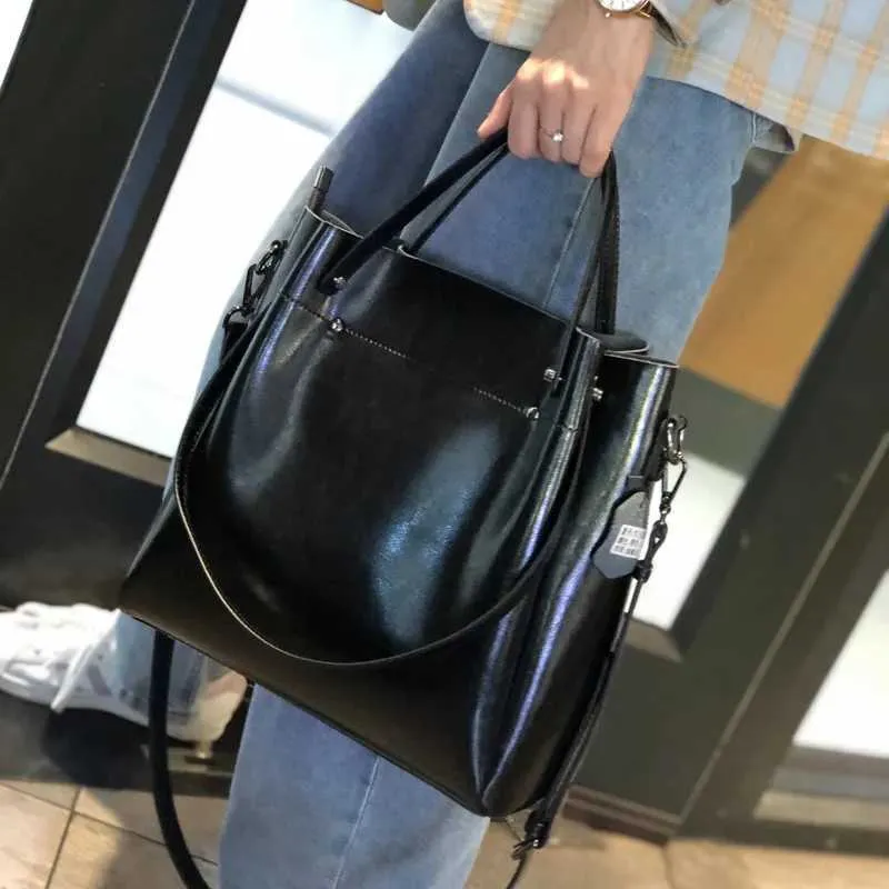 Dames handtas van echt leer in cowboy stijl als schoudertas_voghion.com