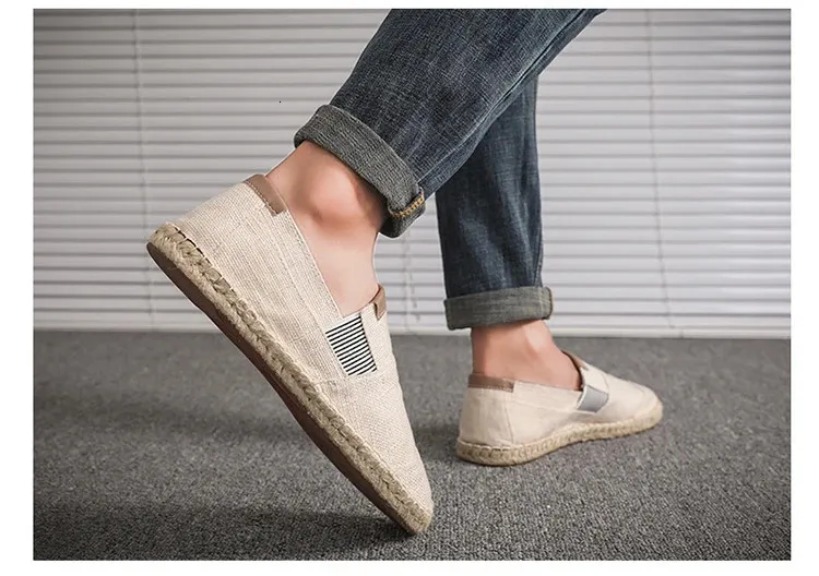 Atmungsaktive Freizeitschuhe aus Segeltuch für Herren im chinesischen Stil, weiche Slip-On-Espadrilles für Herren, Halbschuhe 240611_voghion.com