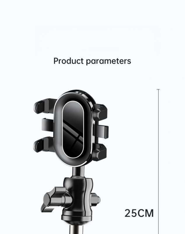 Suport de telefon pentru fotografie montat în mașină, Unghi de vizualizare auto, Ventuză DJI Gopro, Cameră video cu mișcare, Dispozitiv Pan Tilt_voghion.com