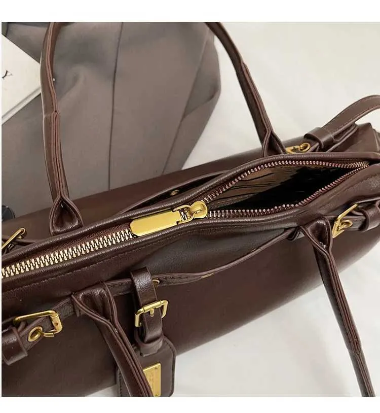 Pu-Kissentaschen für Frauen, einfarbig, weiches Leder, Schultertasche für Damen, vielseitige Schulranzen, Unterarmtaschen für Damen_voghion.com