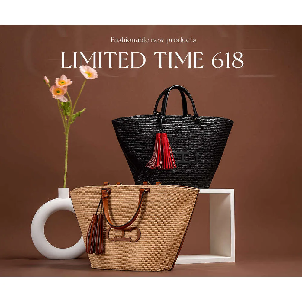 Geantă de mână CHCH nouă, imprimată cu litere, geantă crossbody la modă, geantă tip coș_voghion.com