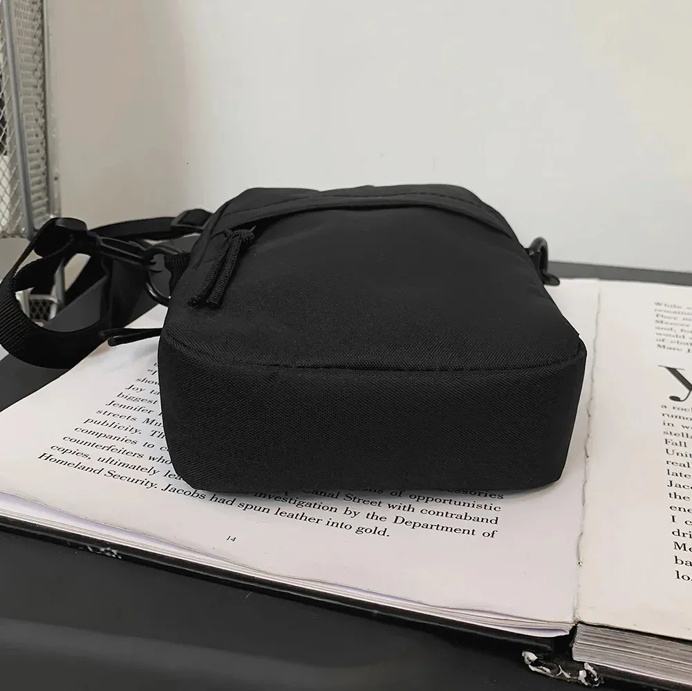 Oxford, borsa a tracolla piccola da donna, per uomo, coreana, tinta unita, per studenti, mini borse a tracolla 241128_voghion.com