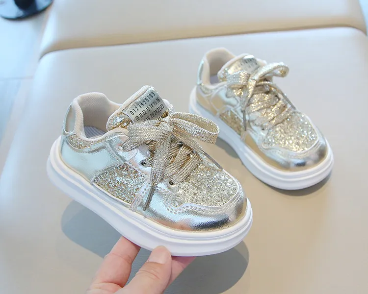 Kids for Boys Girls Sport Sneakers Dia Sequins Sports Running Happysteps Children Flat Casual Baby Toddler Outdoor Shoes_desvips.com