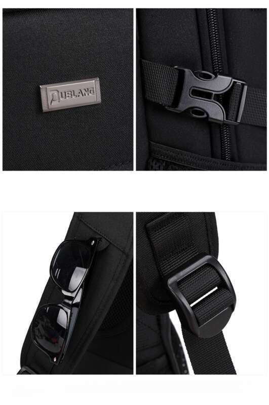 Sac d'ordinateur de voyage multifonctionnel pour hommes, grande capacité, pour loisirs, affaires, usage étudiant_voghion.com