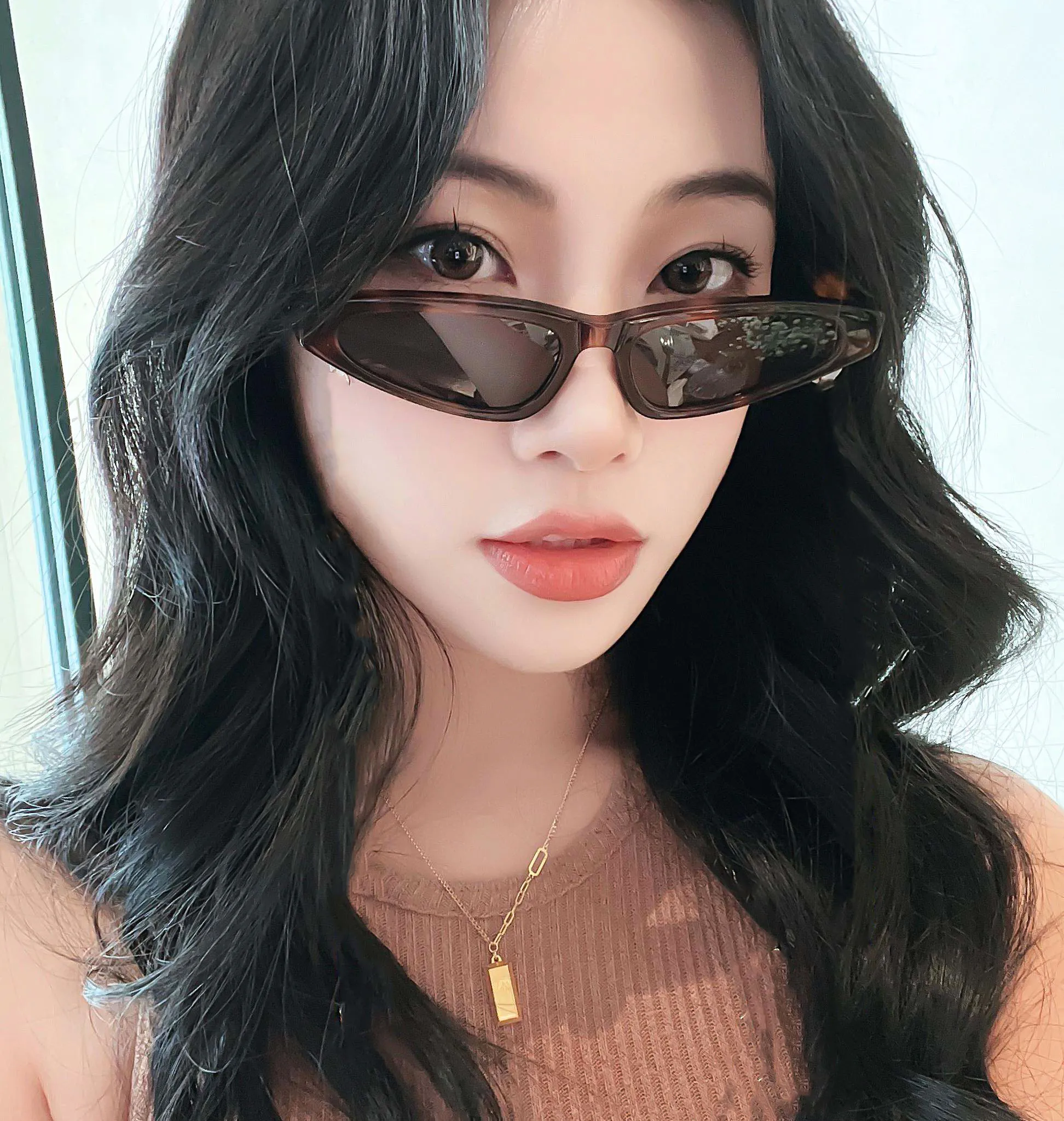 Sonnenbrille Cat Eye Damen Design Brillen Polarisiert Kleines Gesicht Männer Klassisch Hochwertige Vintage Modebrille_voghion.com
