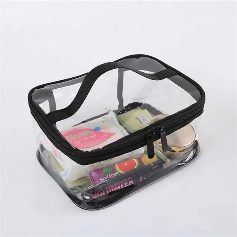 Borsa per il trucco trasparente impermeabile in PVC da donna Y241023_voghion.com