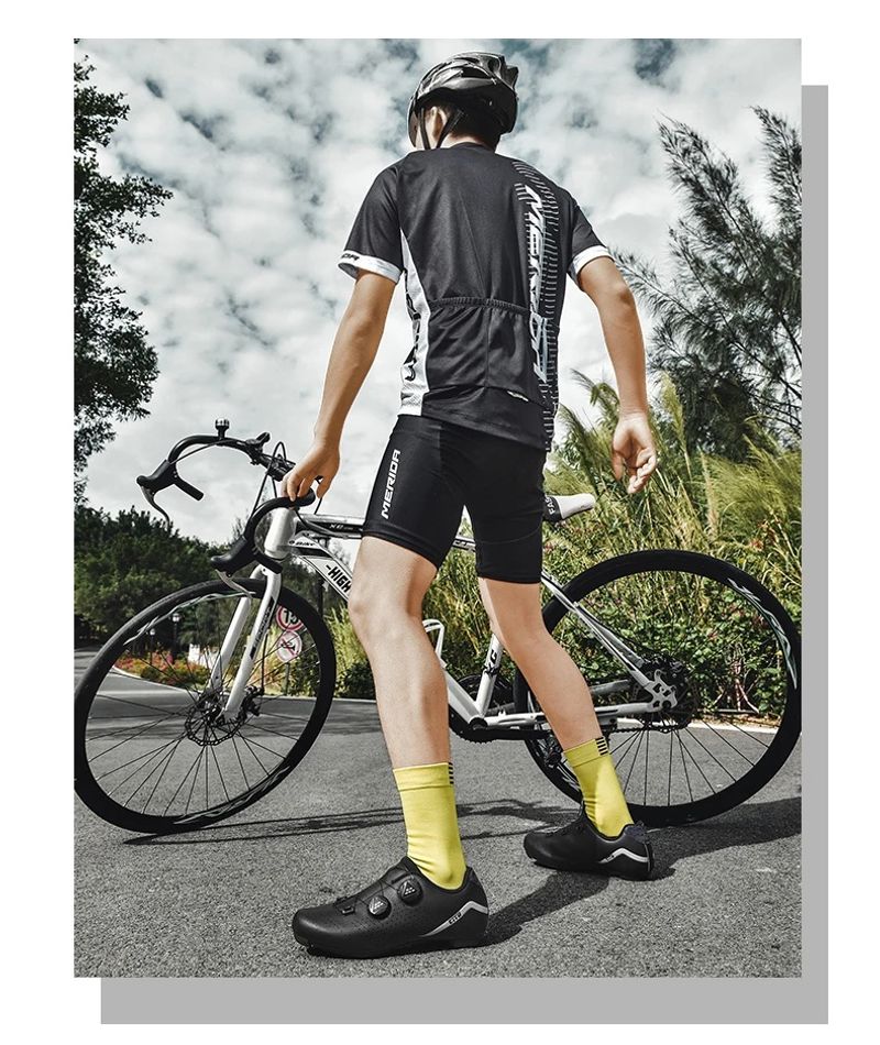 Käschte Leeschtung Männer a Fraen Self-locking Strooss flaach Sport Mountain Vëlo Offroad Schong, D343_voghion.com