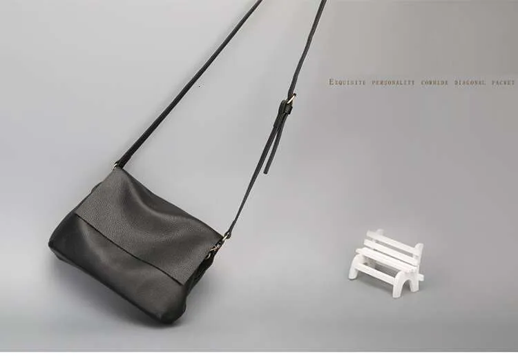 Genuine Leather Crossbody Shoulder Bag For Women Large Capacity_voghion.com