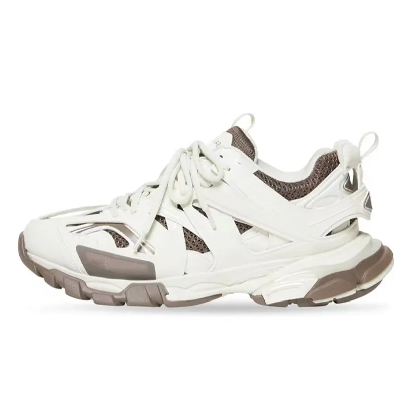 Designer Triple-S Track 3.0 Casual Sneakers Nero Bianco Verde Trasparente Azoto Cristallo Suola 17FW Scarpe da Corsa_voghion.com