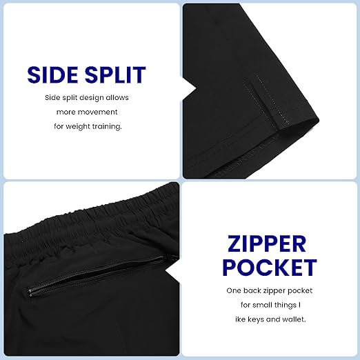Muscle Fitness Shorts, Men's Mesh Quick Drying Quarter Pants, Summer Running Training Breathable Pants_voghion.com