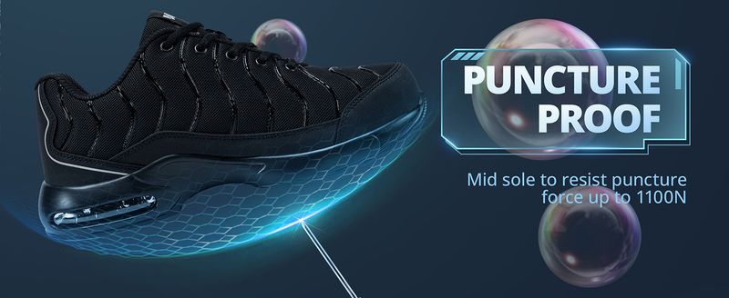 LARNMERN Stahlkappe für Männer, pannensichere Arbeitssicherheitsschuhe, atmungsaktiv, rutschfest, Tennis-Sneaker_voghion.com