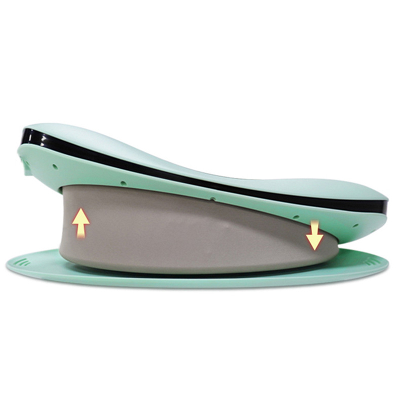 Elektriline traadita vöömassaažiseade nimmepiirkonna veojõuga täispuhutav kuum kompress nimmepiirkonna selgroo tugimassaažiseade seljavalu leevendamiseks_voghion.com