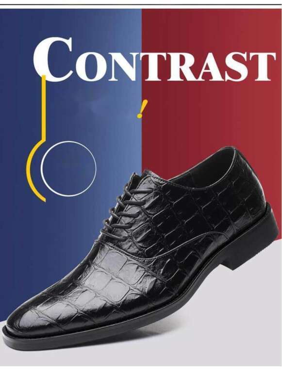 New Business Spring Dress Leather British Casual Men's Shoes Large_voghion.com