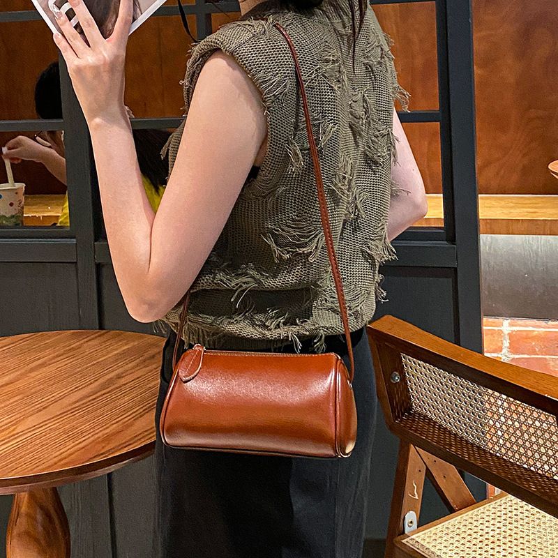 Kleine für Damen im neuen Stil 2024, exquisite hochwertige Umhängetasche aus weichem Leder, Internet-Berühmtheit,_voghion.com