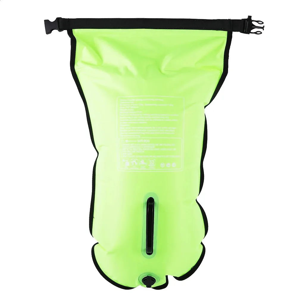 PVC-Eimer, trocken, 20 l, tragbar, offene Schwimmboje, Abschlepptasche, wasserdichte Taschen, Wassersport-Sicherheitstaschen 240828_voghion.com
