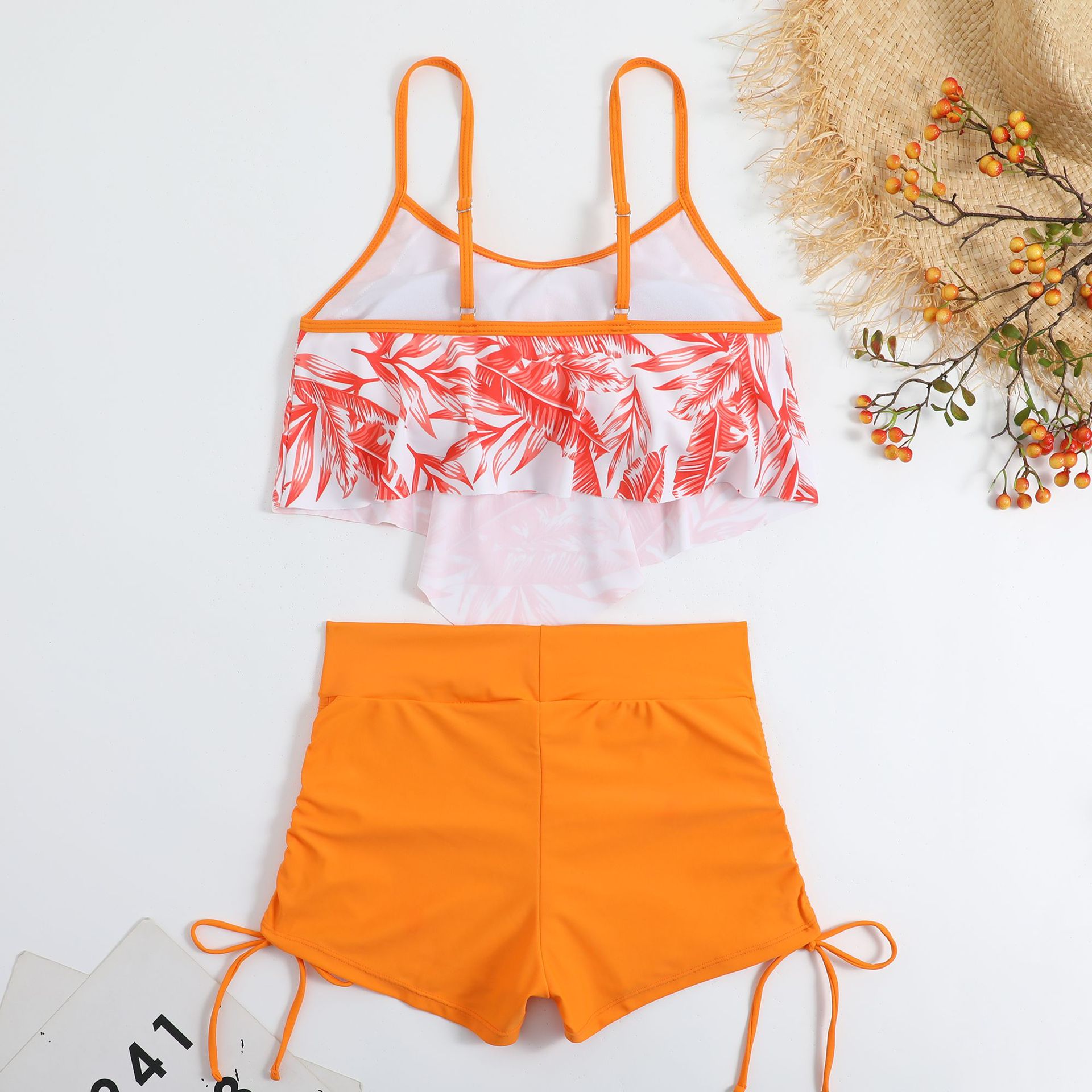 Venta al por mayor del fabricante del traje de baño de las mujeres partidas de cintura alta atractivas del bikini de las mujeres_voghion.com