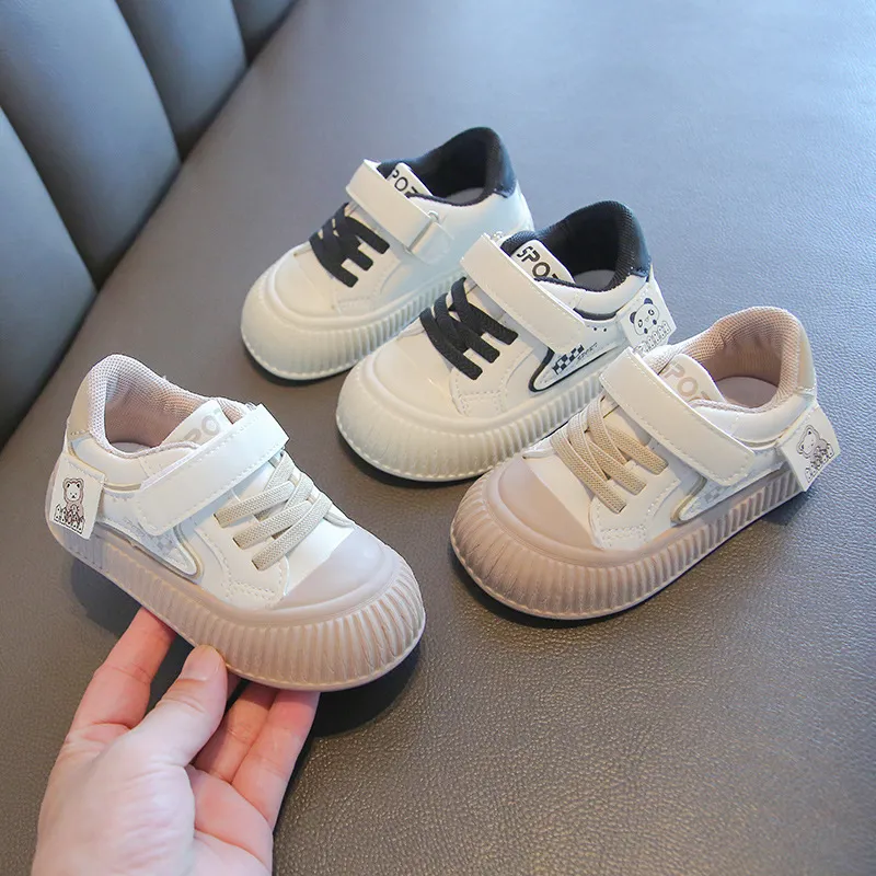 Kinder Casual Sport Soft Kick Prevention Jungen Mädchen Baby Board Kidsnest Mode Niedlichen Cartoon Kleinkind Laufschuhe Größe 16_voghion.com