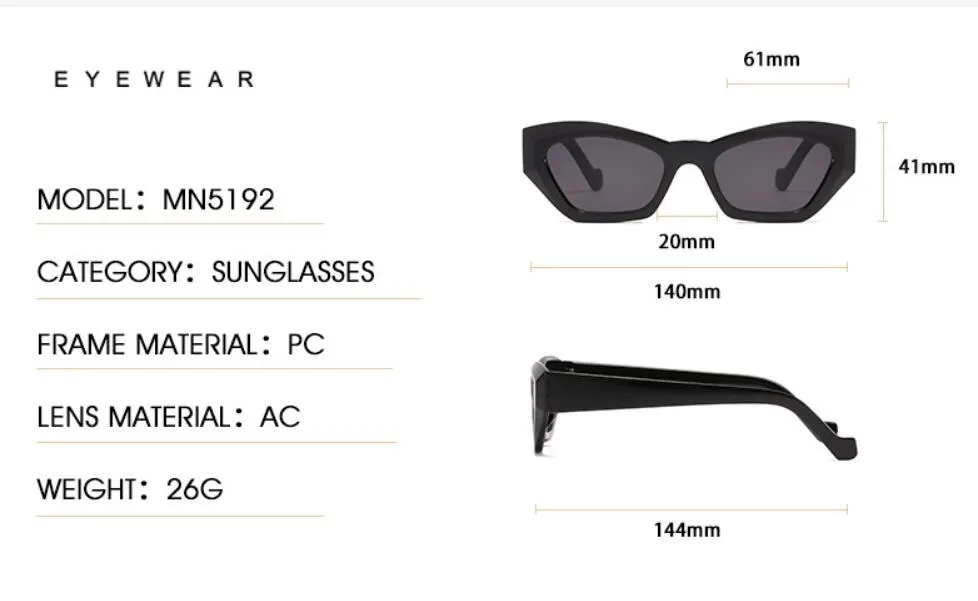 Square Sunglasses For Women Polygon Style For Summer And Beach_voghion.com